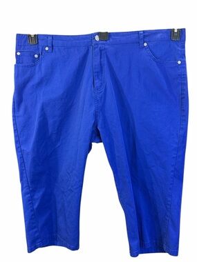 Jamie Nicole Collection Royal Blue Capris - Size 20